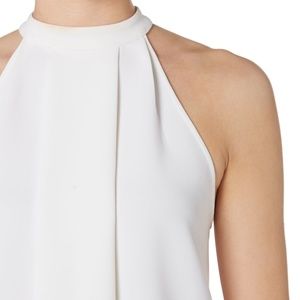 Michael Kors White Professional Halter Top
